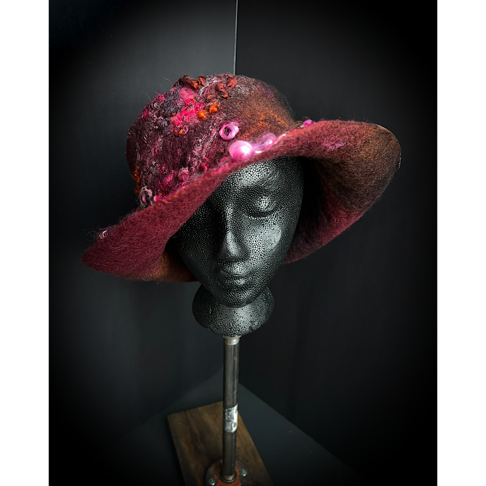 Felted hat- 24”