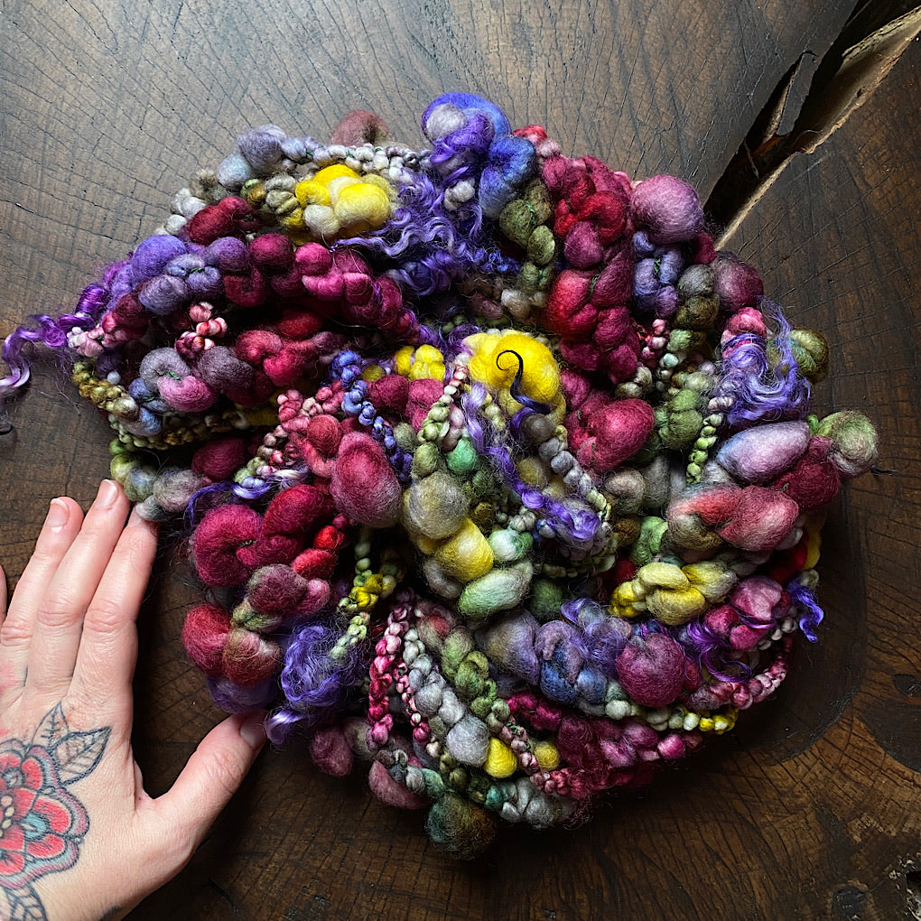 Pensée Jumbo boucle Art yarn