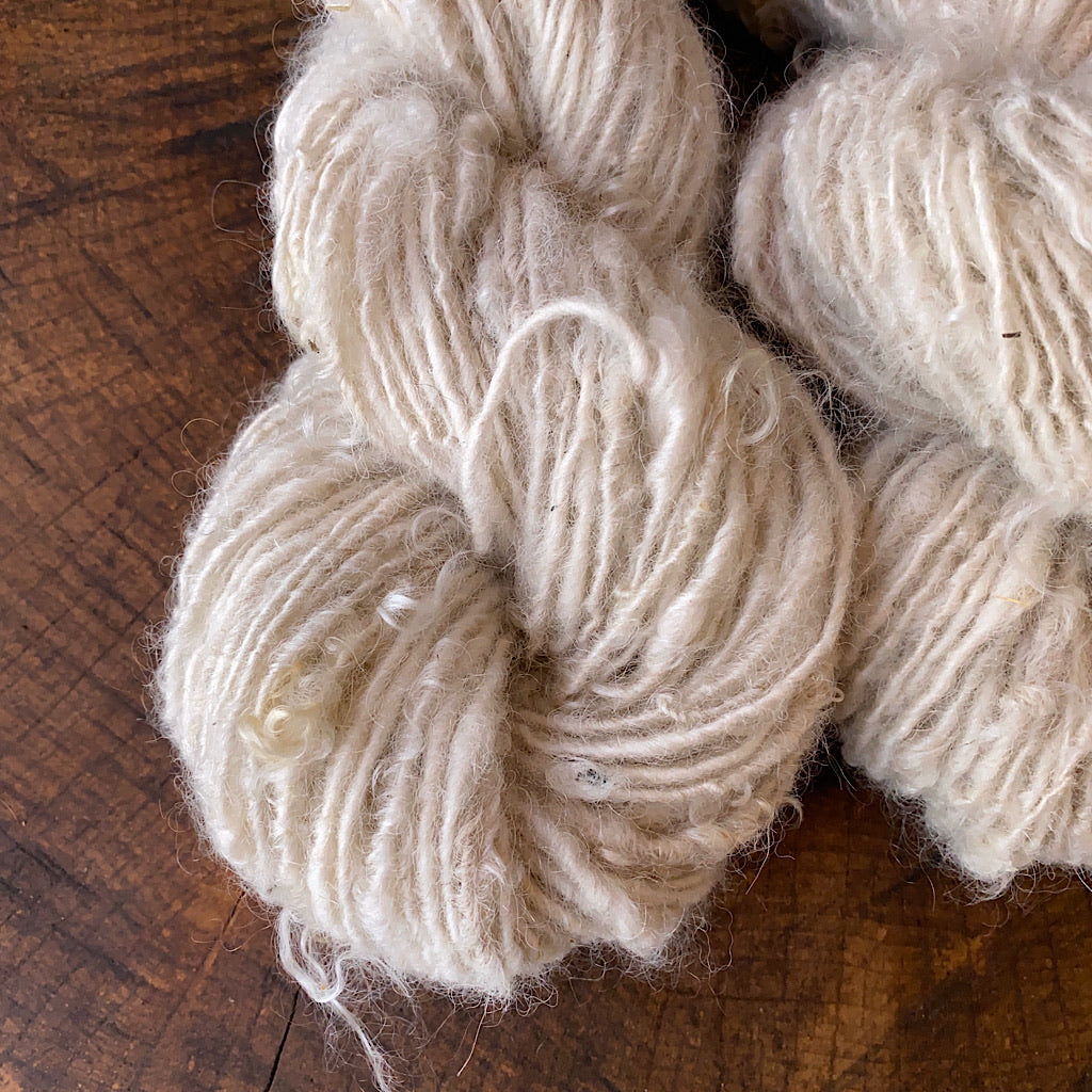 Clearance mohair hand spun
