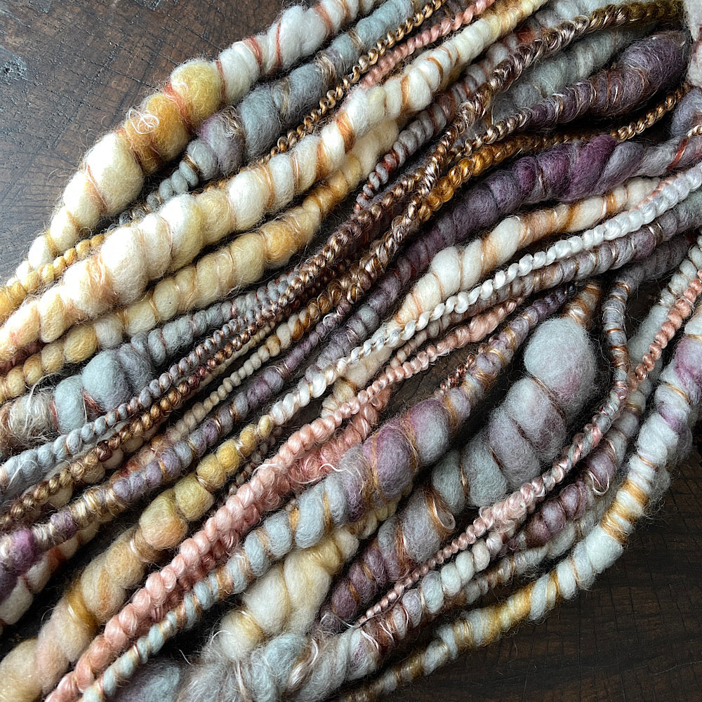 Art yarn set - Golden hour