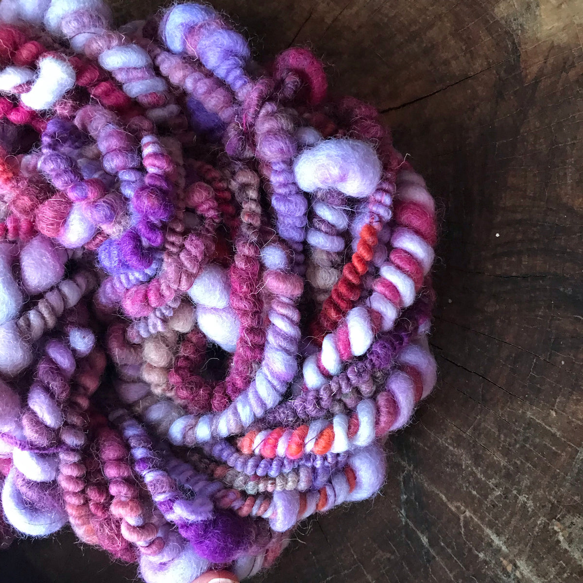 Purple art yarn 100g 12y - Mynoush