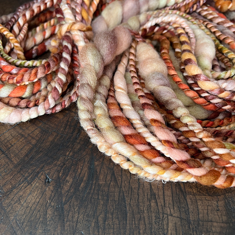 Golden Spring mini twist yarn