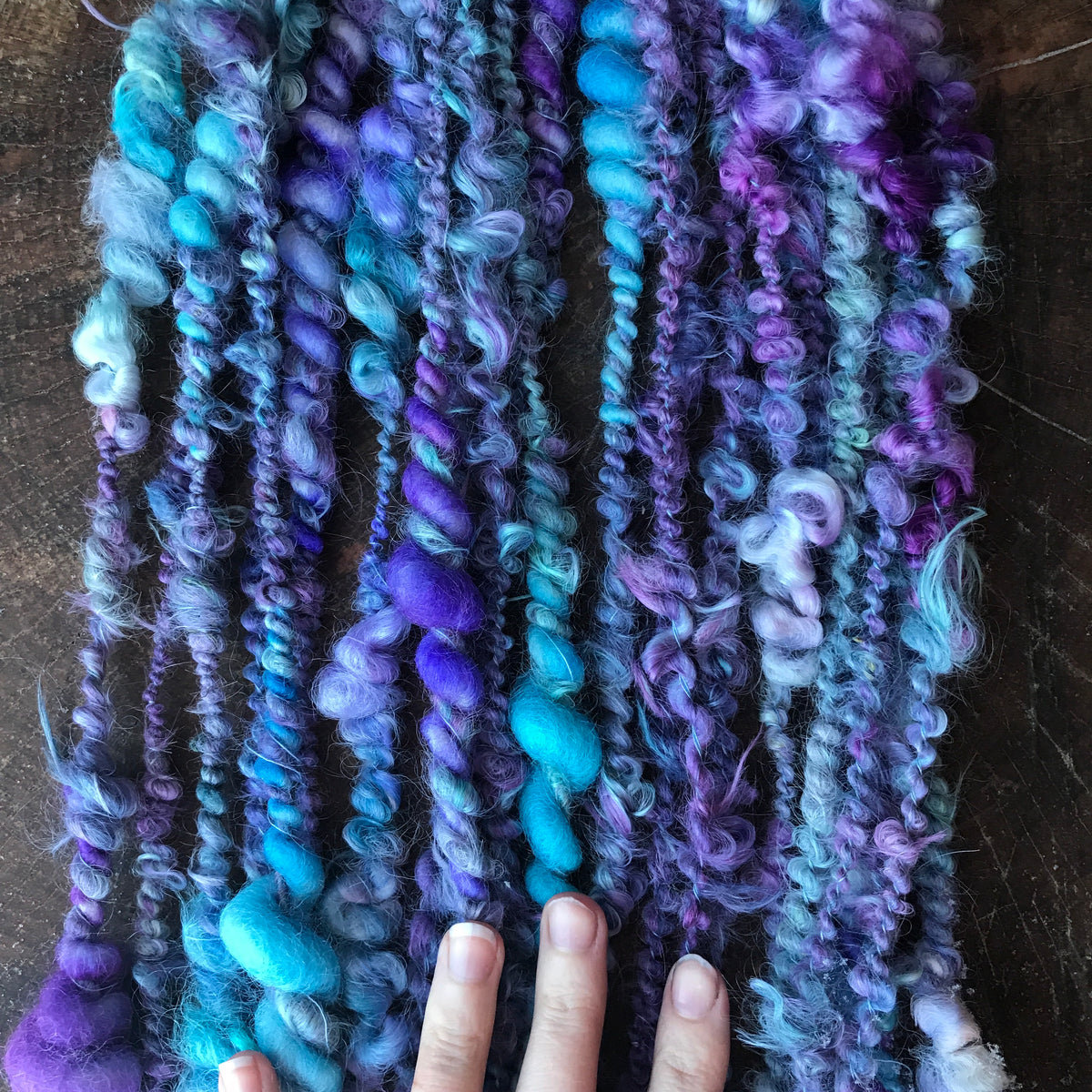 Purple alpaca yarn 100g - Mynoush