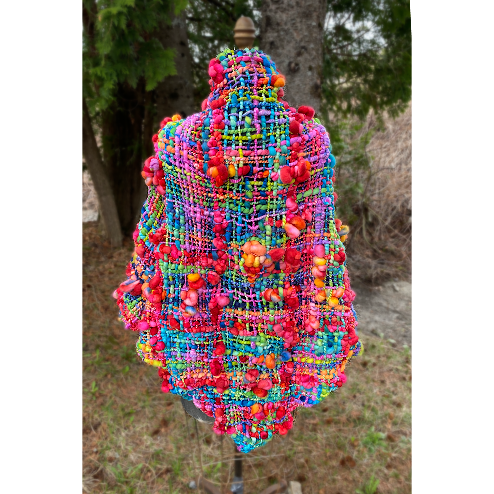 Over the Rainbow shawl