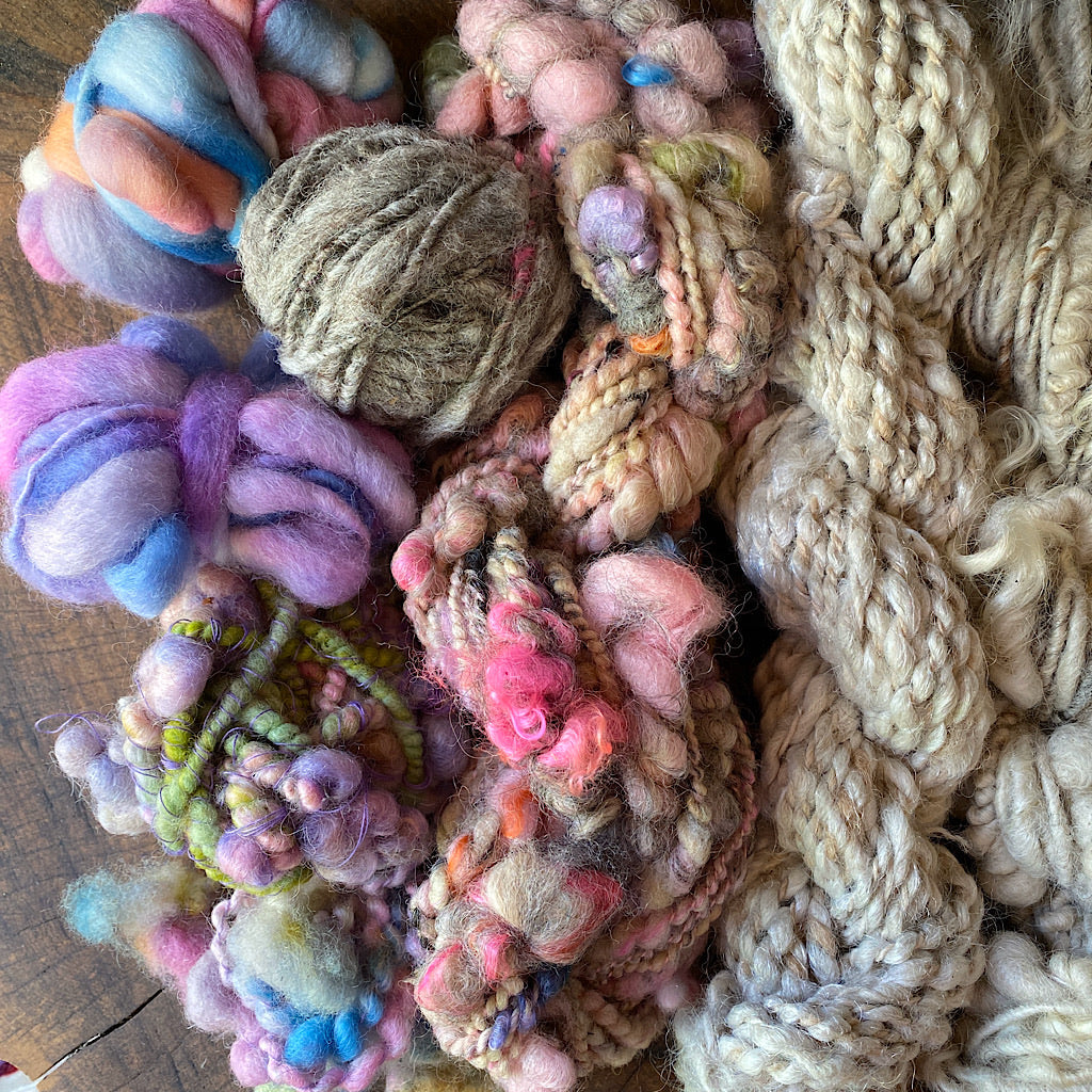 Weavers knitters art yarn bargain set