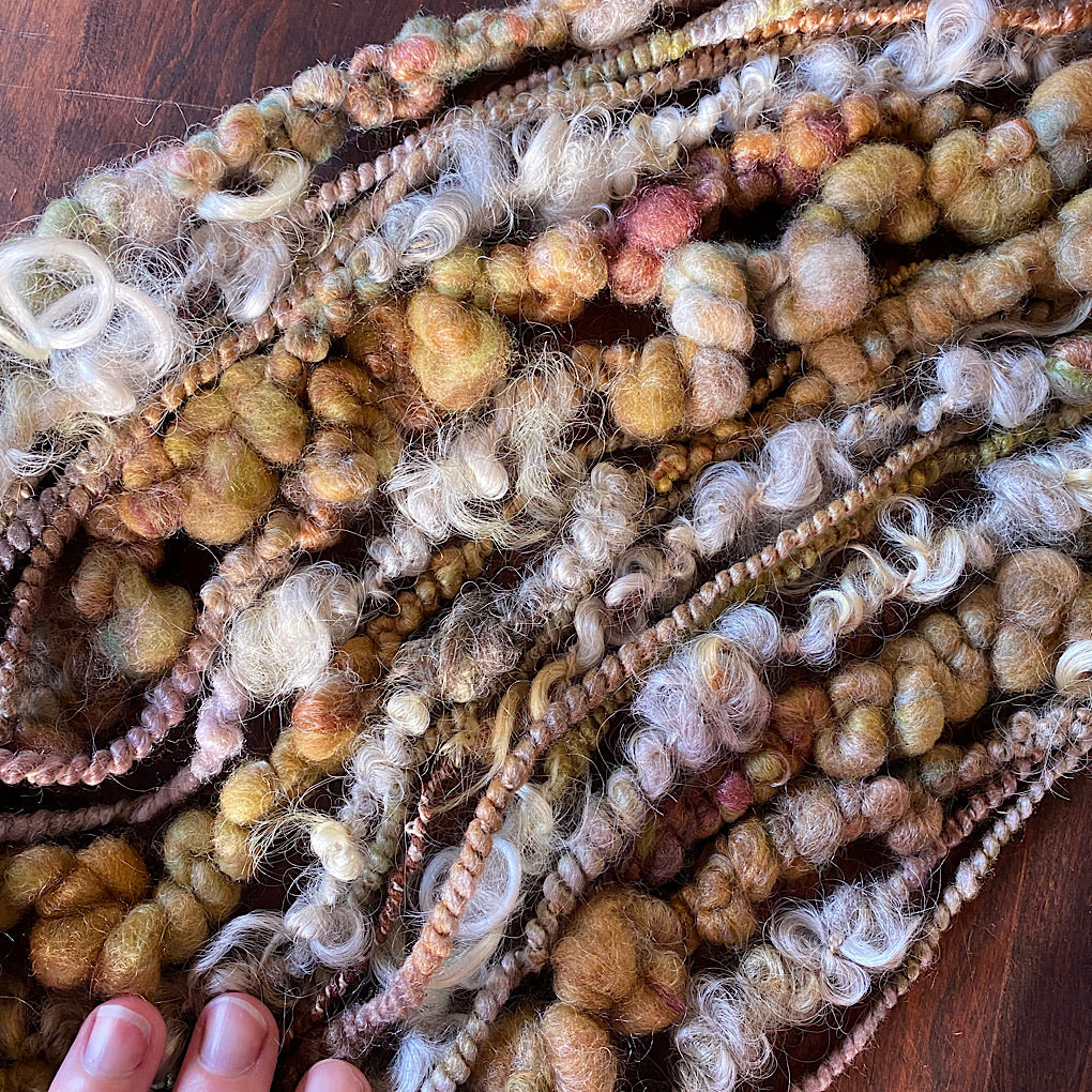 CUSTOM Golden dust Signature Art yarn