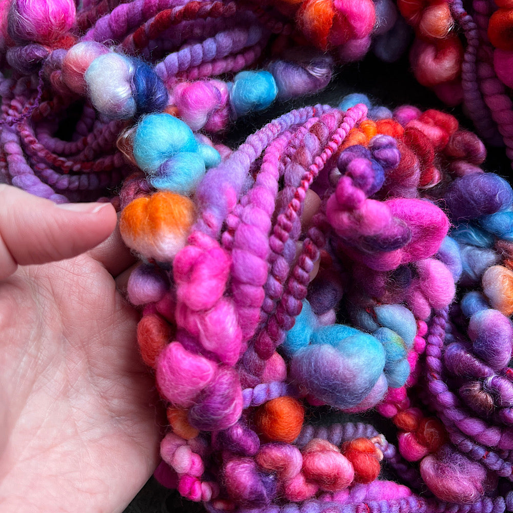 Floralies - bubbly art yarn