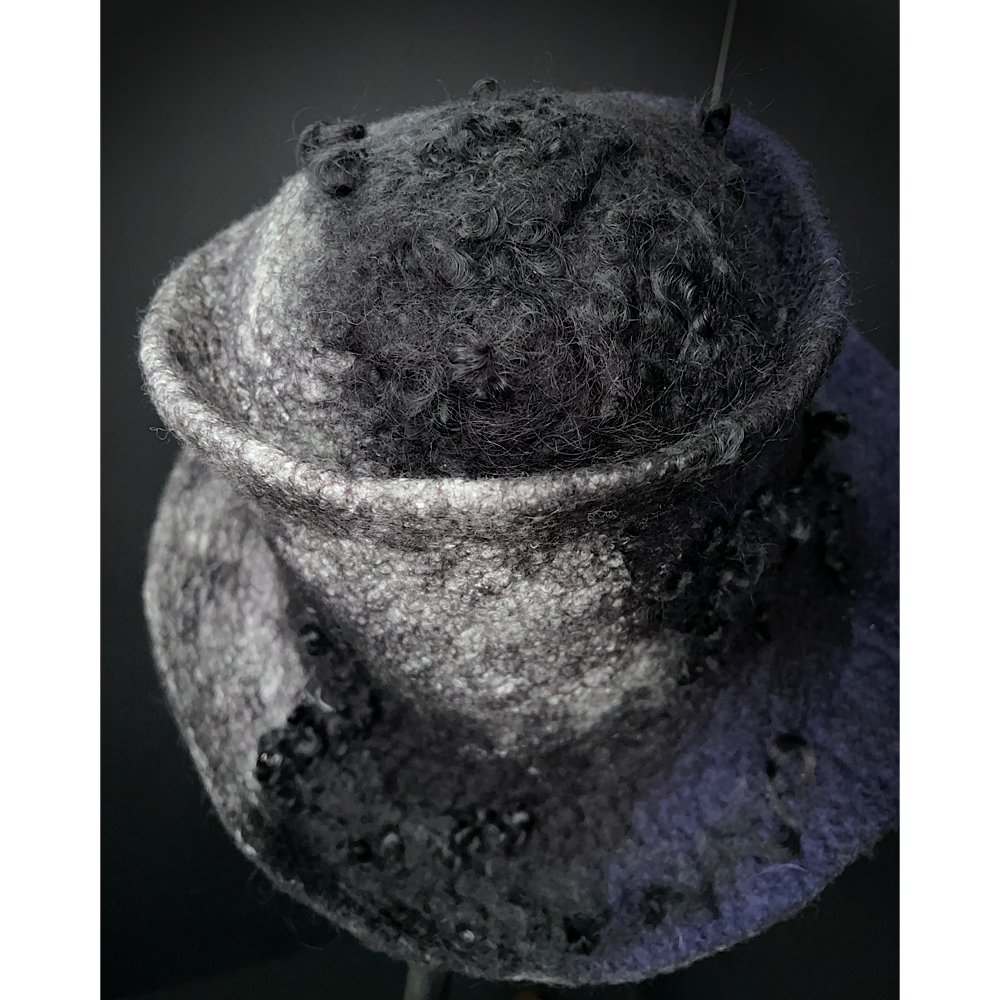 Felted hat size 23.5”