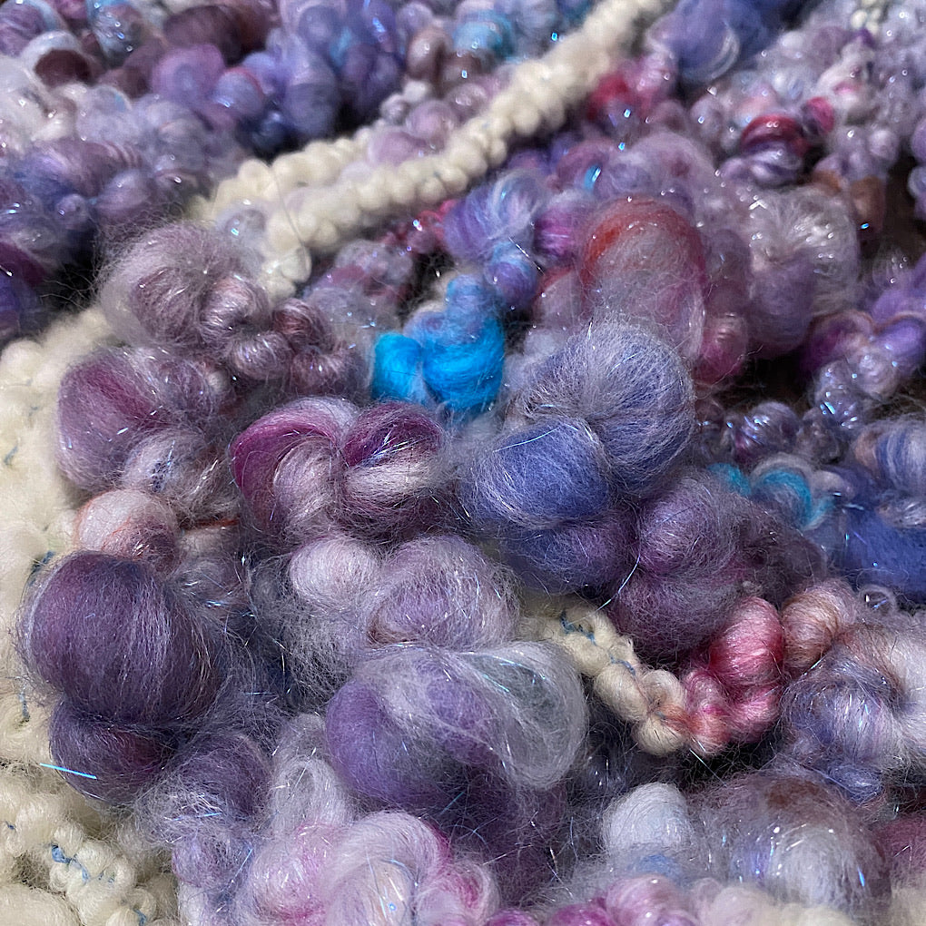 Nimbus - Fluffy sparkly giant art yarn