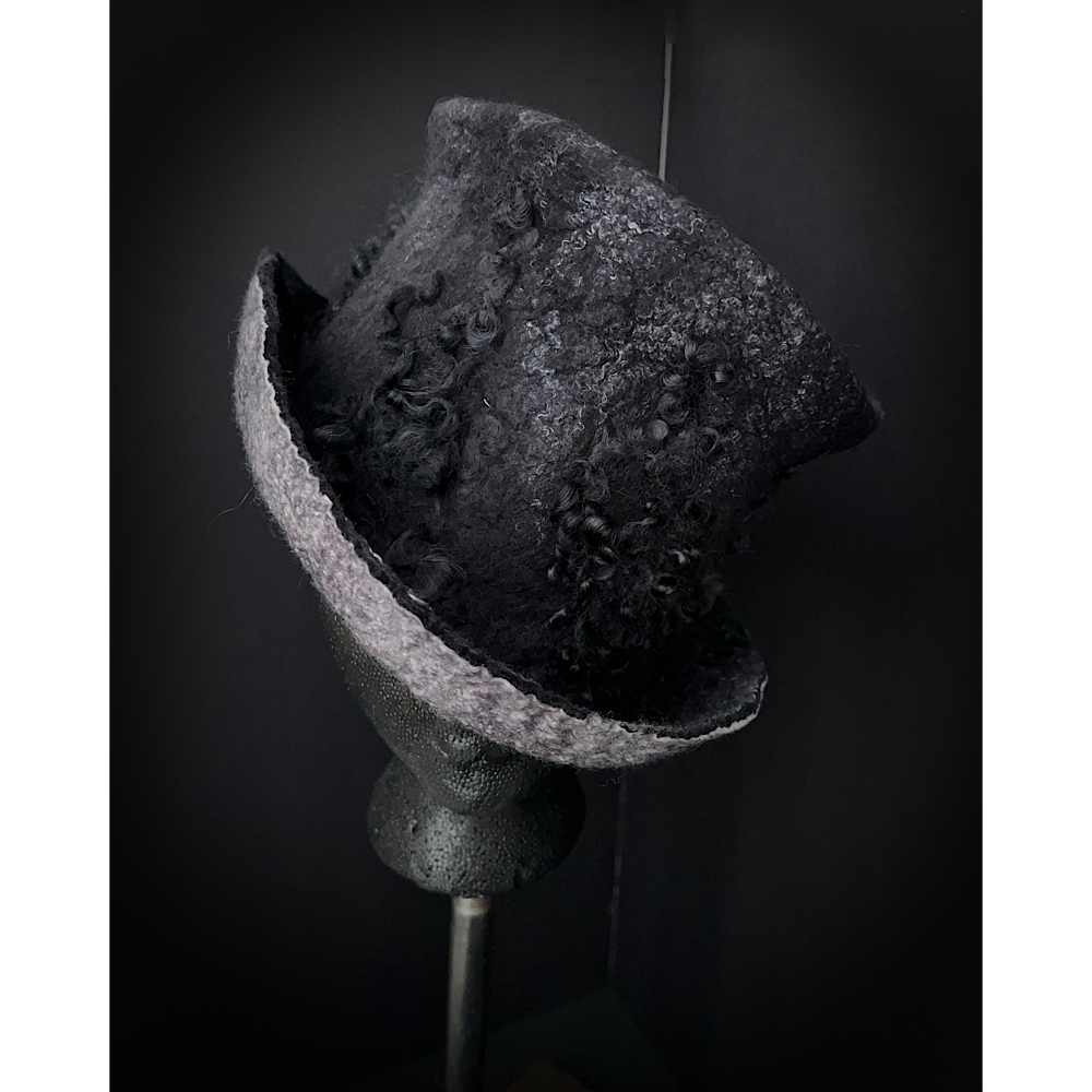 Felted top hat  - 23”