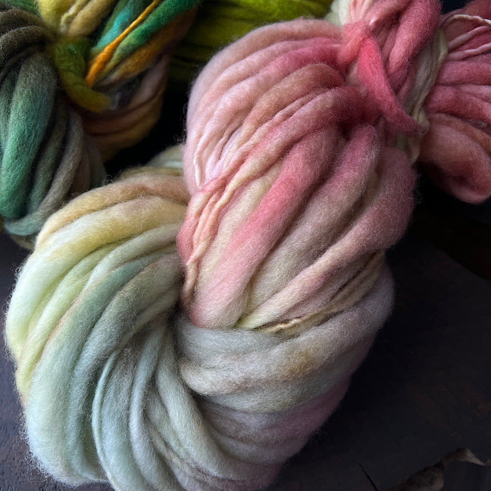Fluffy yarn set of 3 skeins