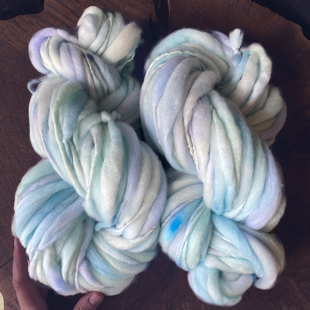 Merino hand spun yarn