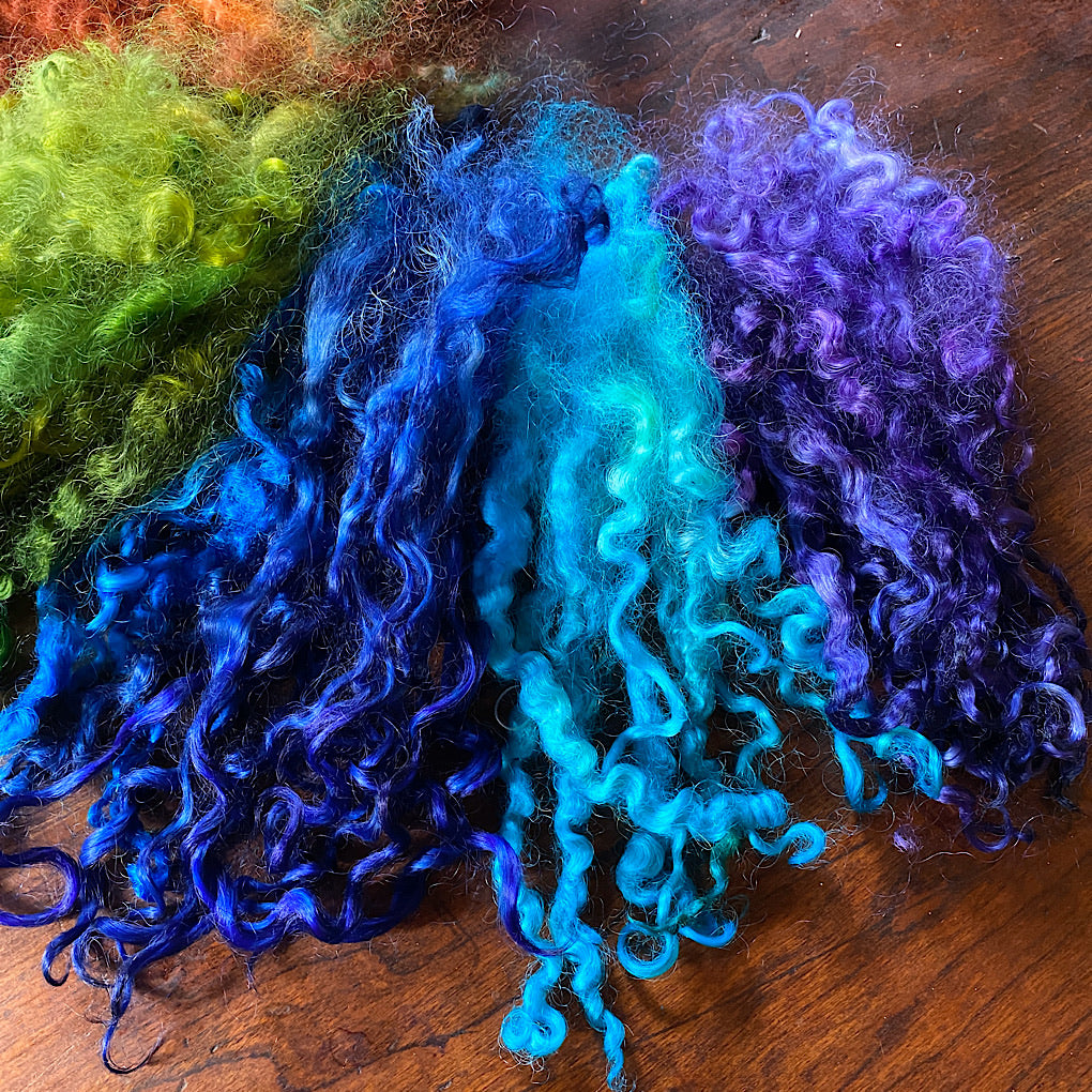 Hand dyed locks