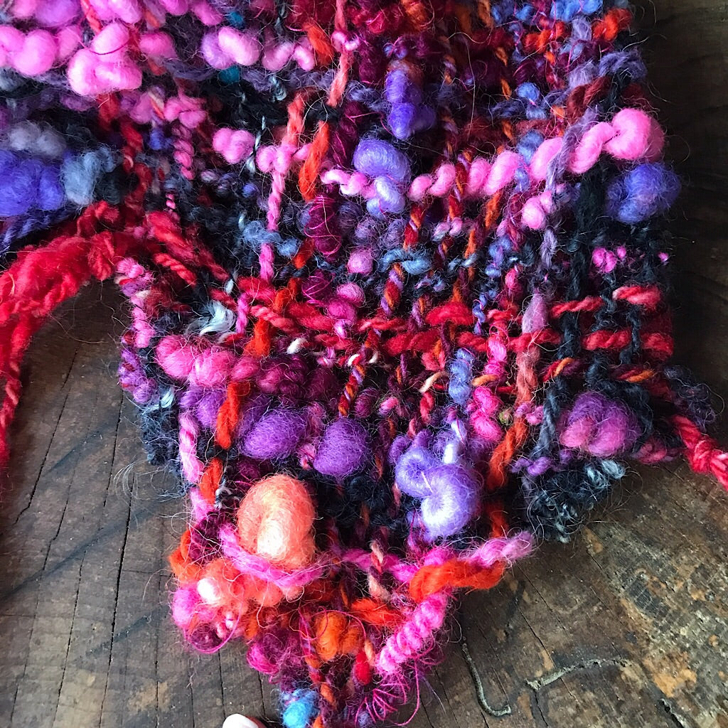 Esmeralda - hand woven shawl