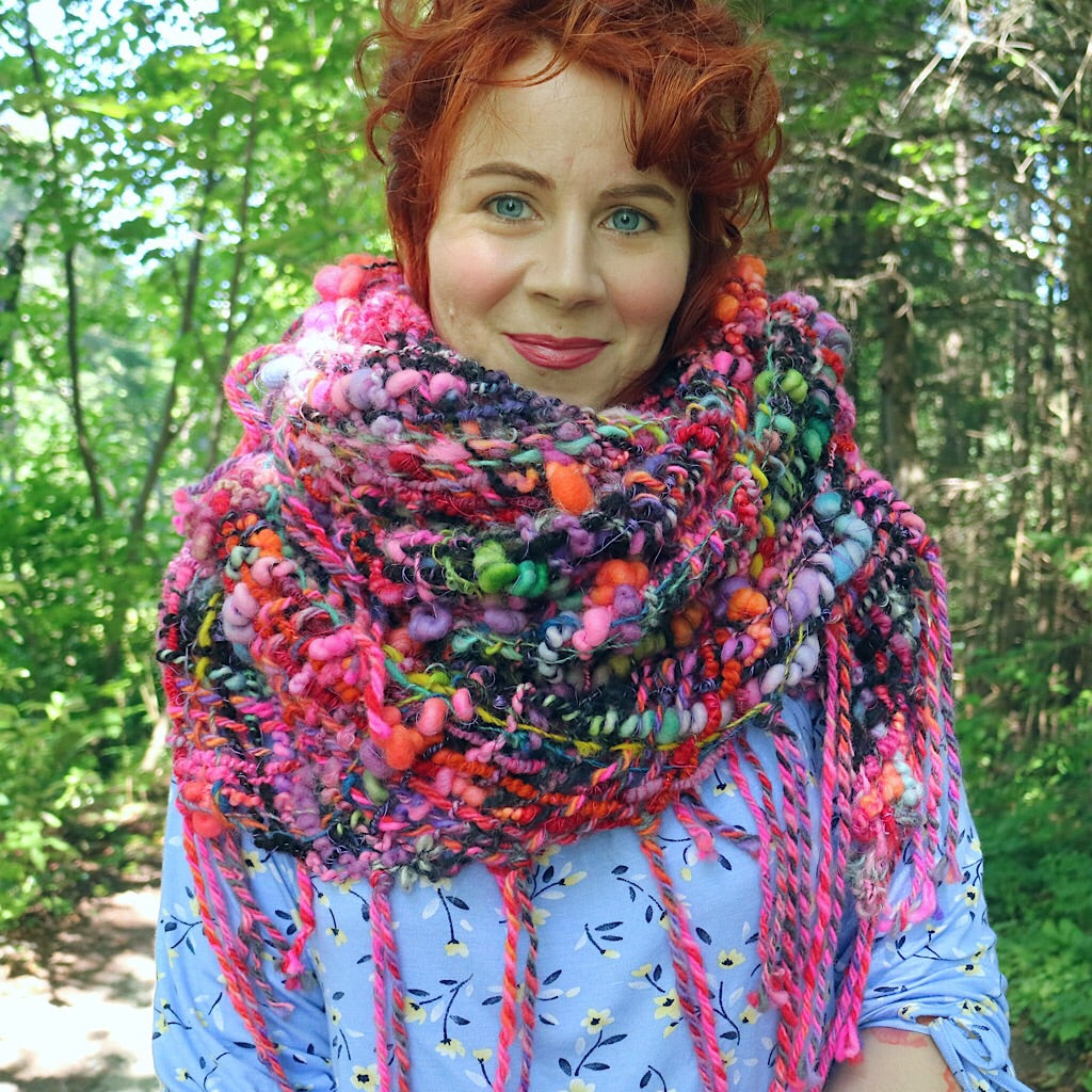 Gypsy woven shawl