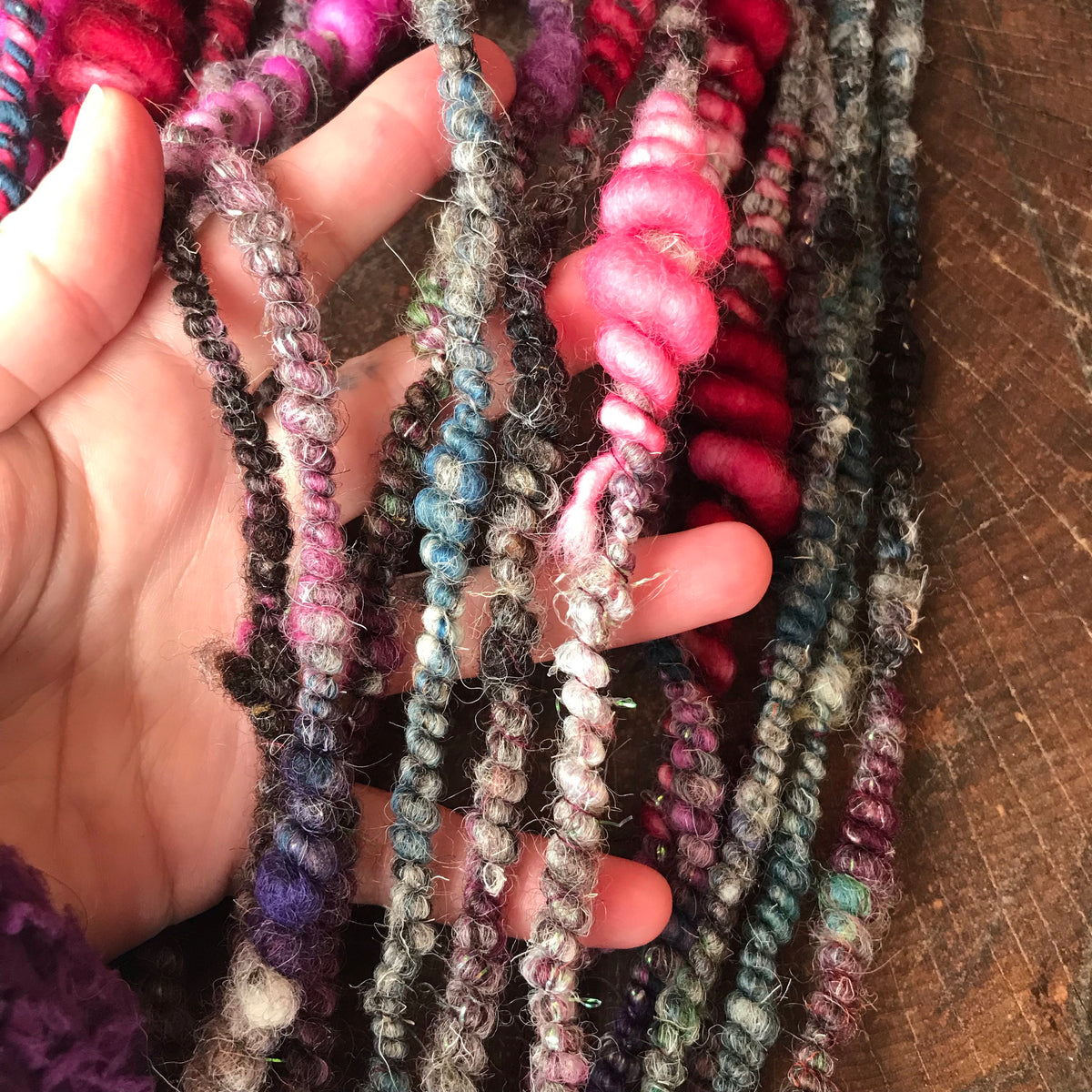 Multi grey  art yarn yarn 100g 14y - Mynoush