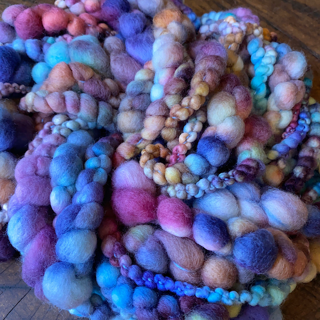 Les rêves bleus 2 Art yarn