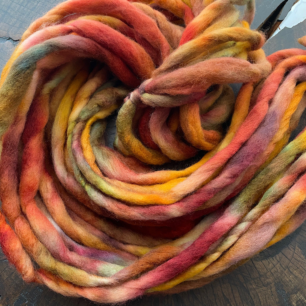 Pumpkin Single yarn