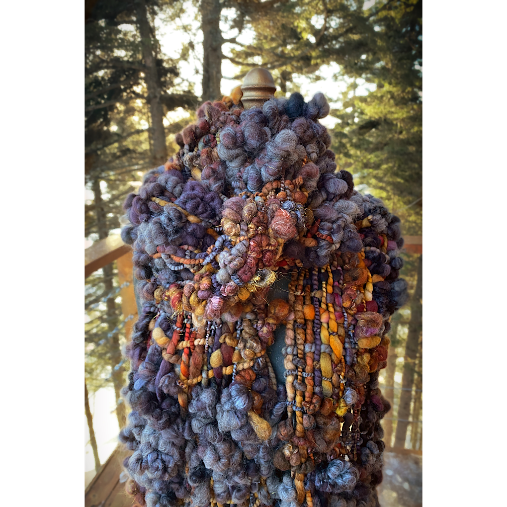 Beside the fireplace - Woven scarf - COMING SOON