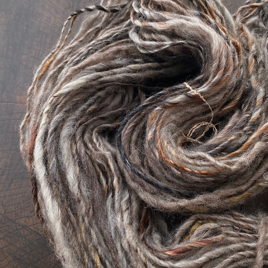 Praline - hand spun yarn