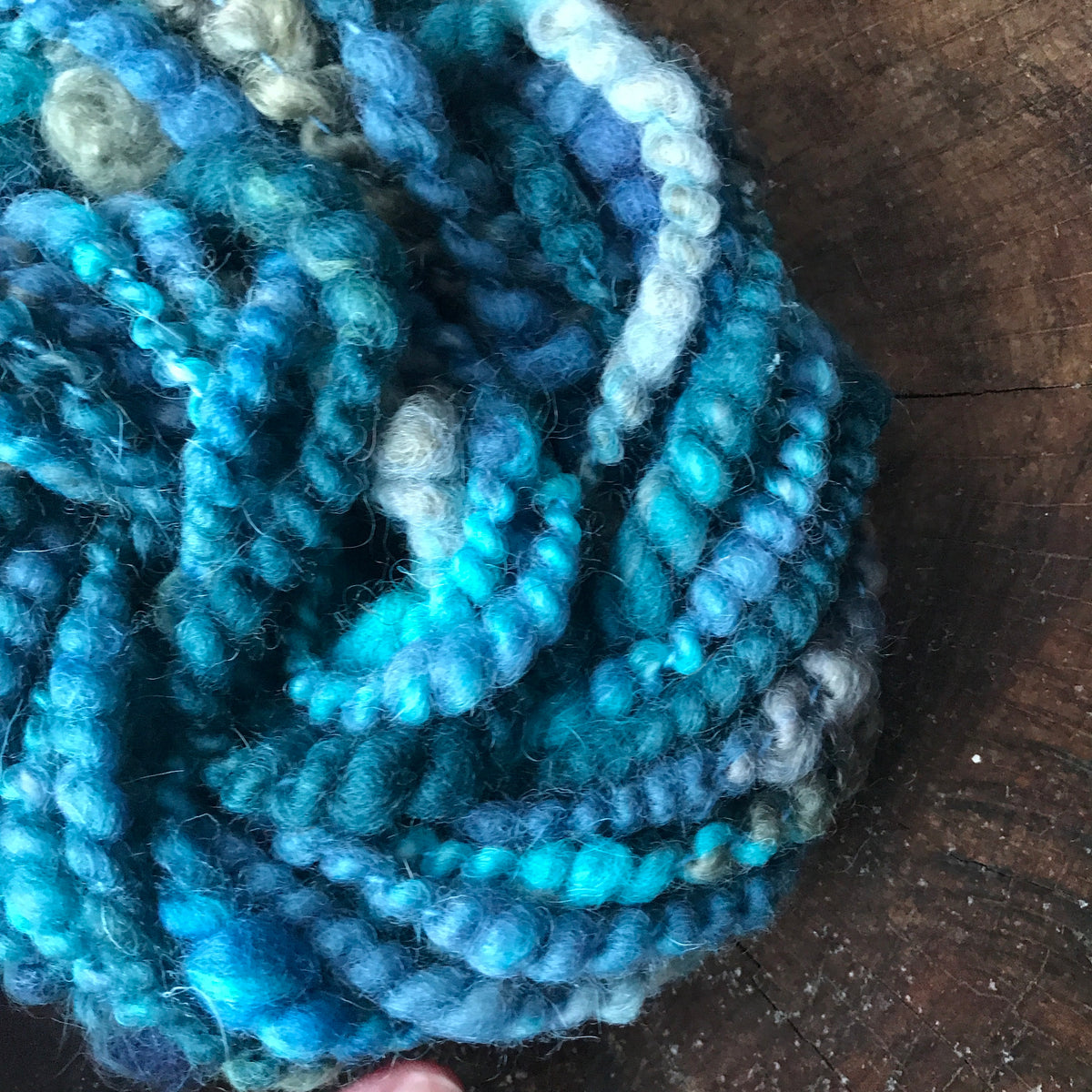 Blue  art yarn 50g - Mynoush