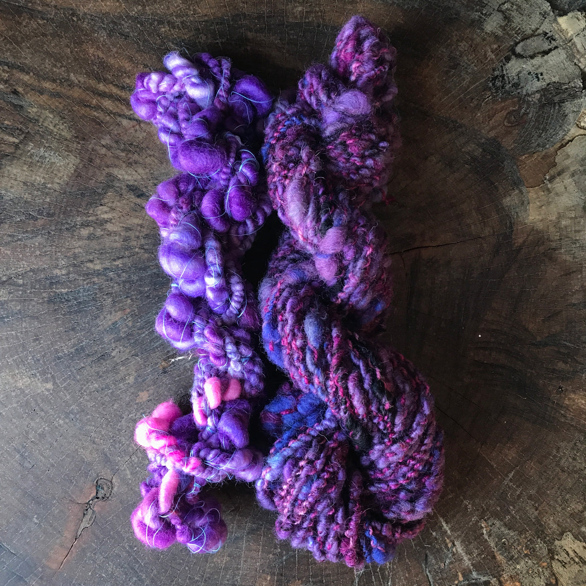 Purple duo art yarn 100g - Mynoush