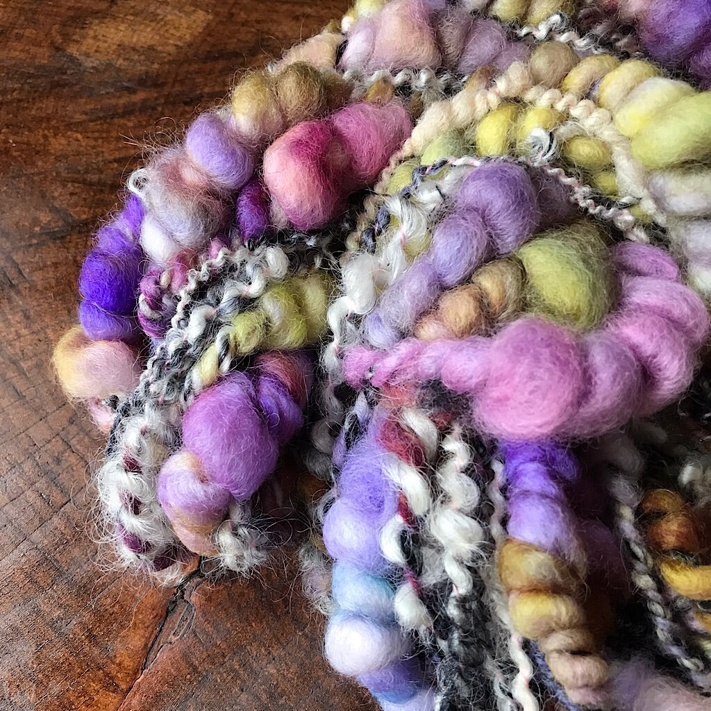 Winter orchid Art yarn