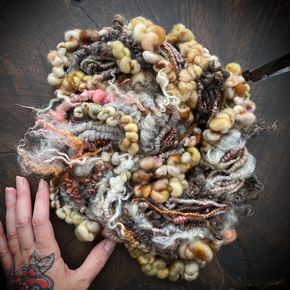 Birch forest Signature art yarn