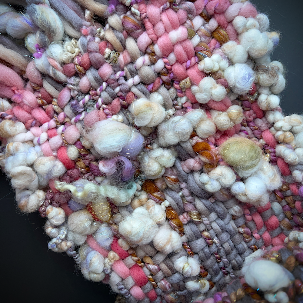 Woven scarf 91” X 9”