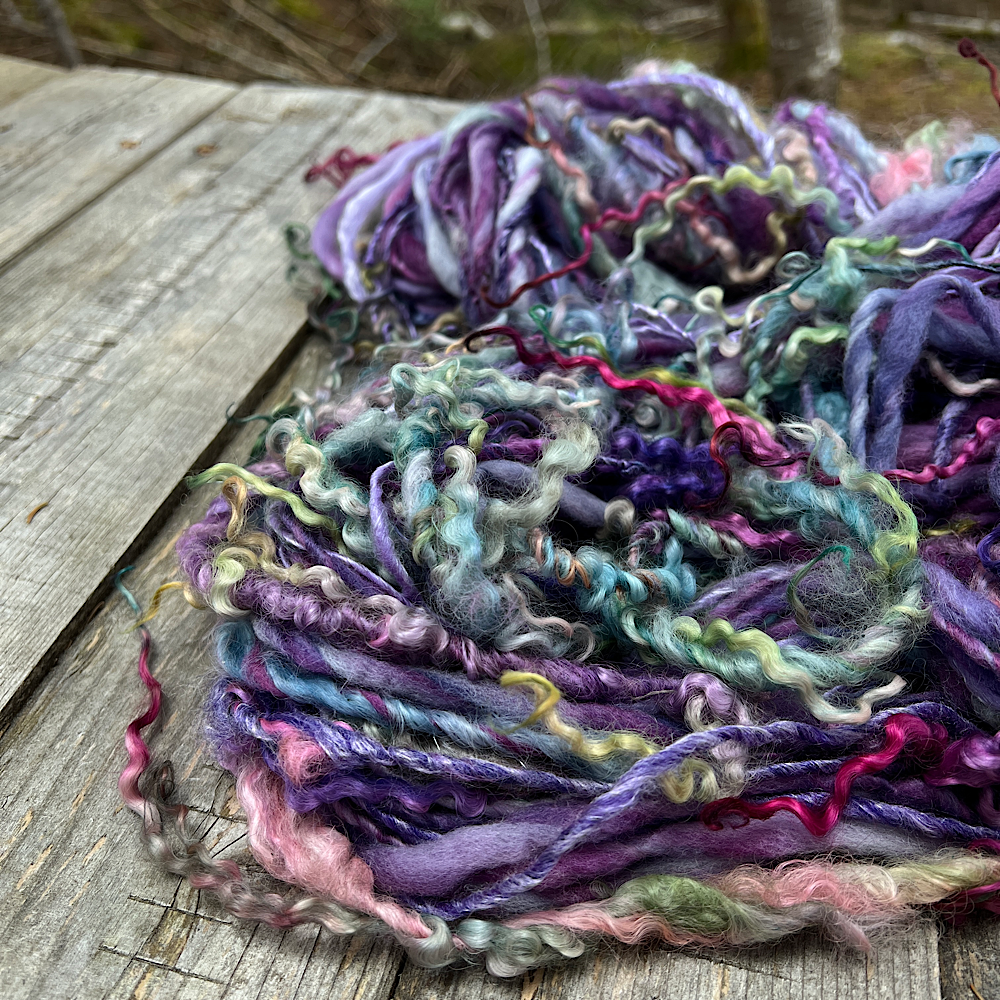 Water lilies - single art yarn