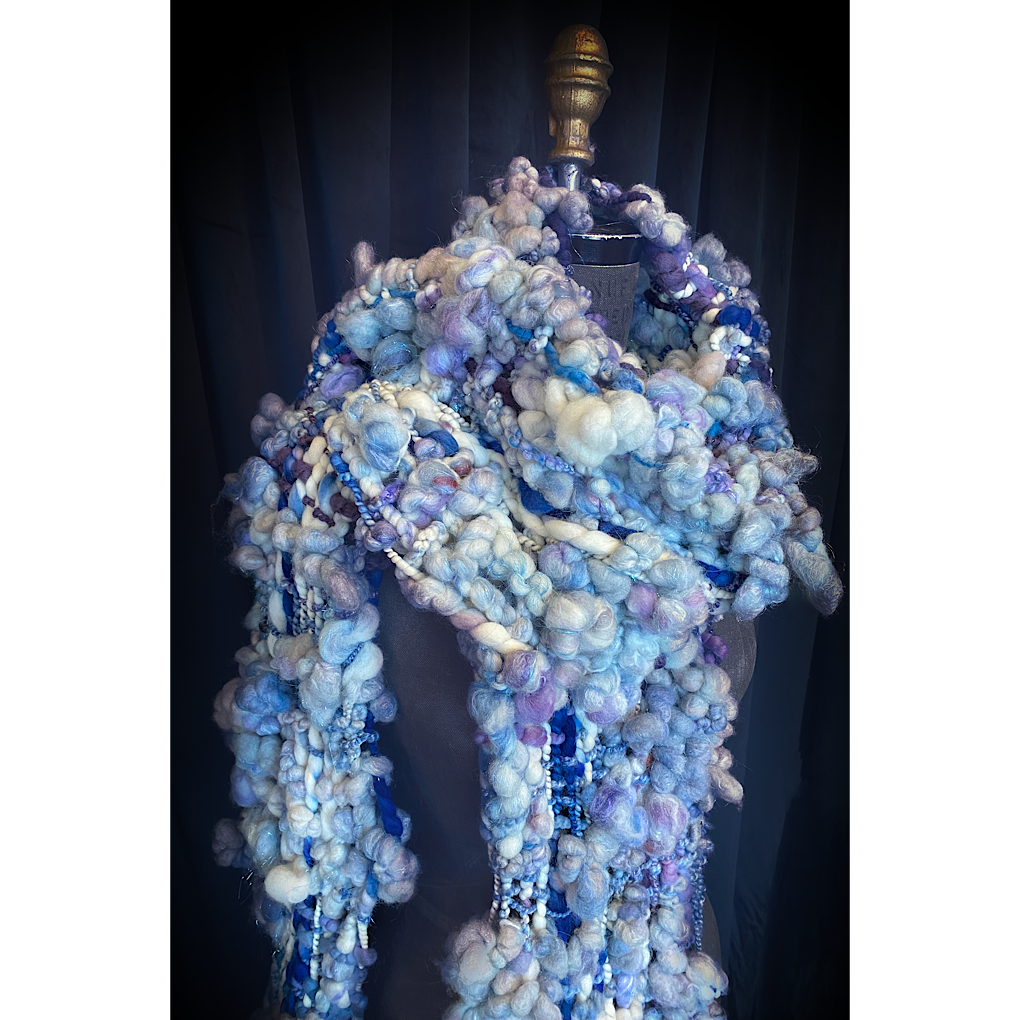 Ice Queen- Woven scarf