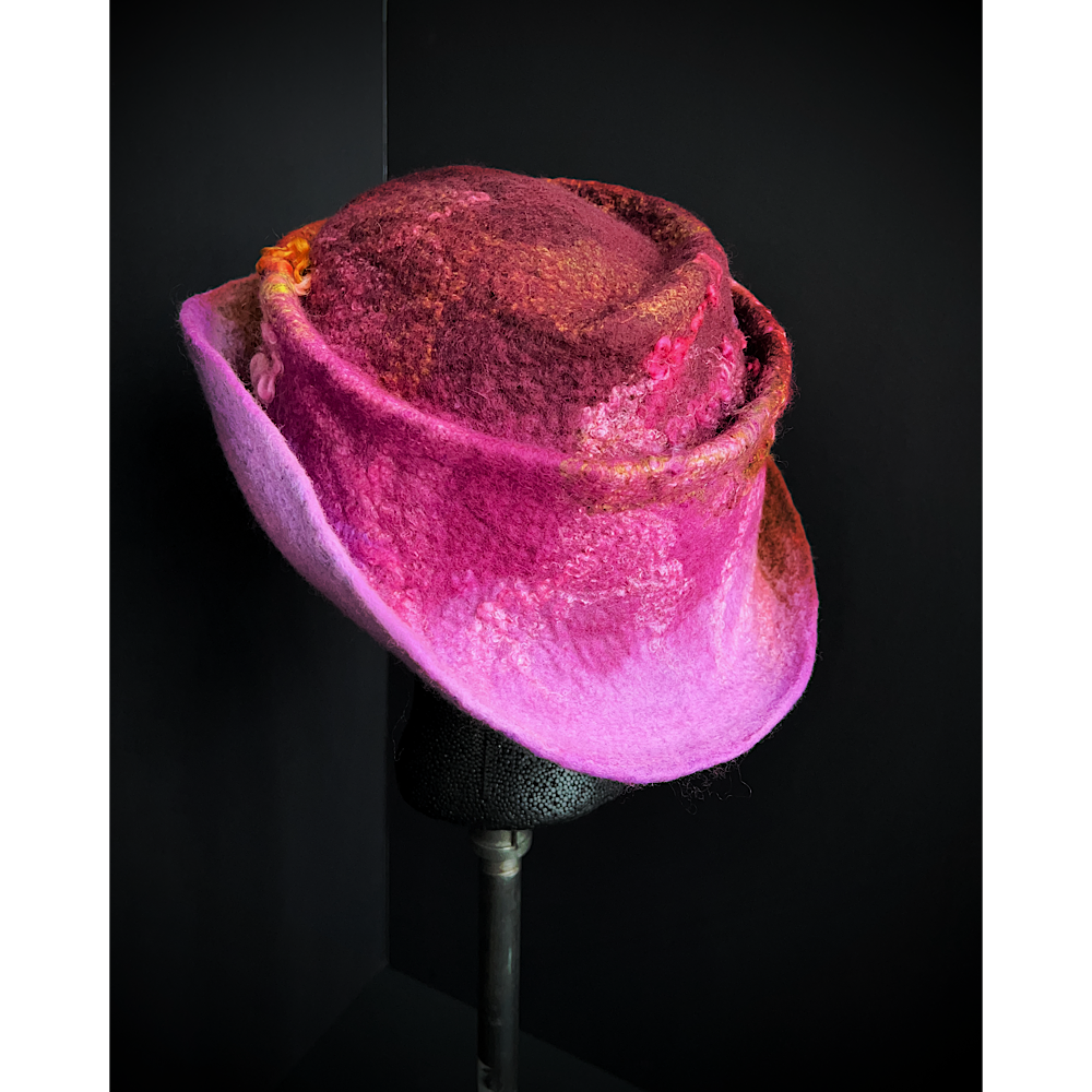 Felted hat- 23 3/4”