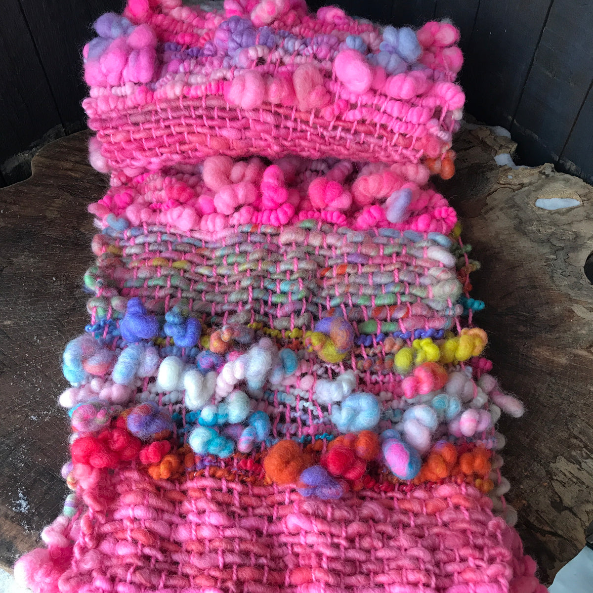 Rainbow scarf Foulard arc-en-ciel - Mynoush