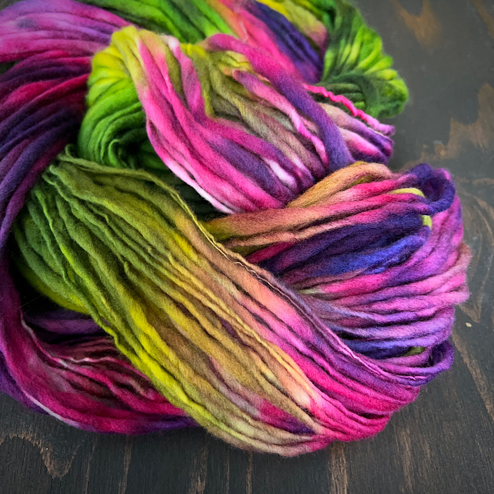 Merino Hand spun yarn for knitting 2 oz 76 yards