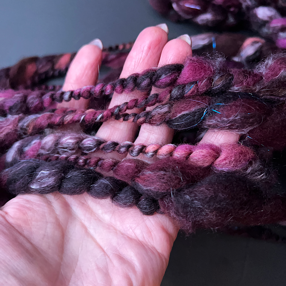 Large Art yarns kit for weaving