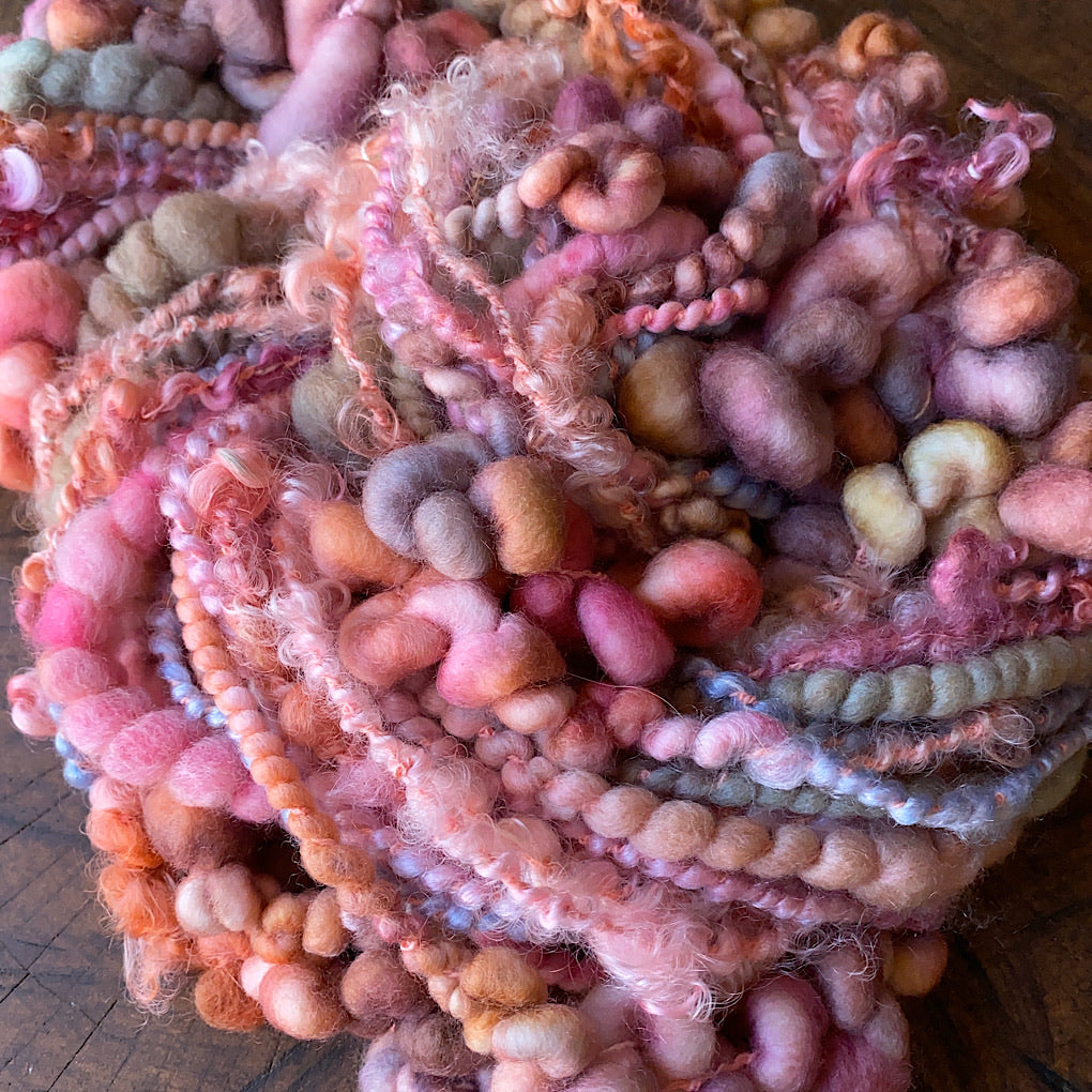 Love sunset  Art yarn