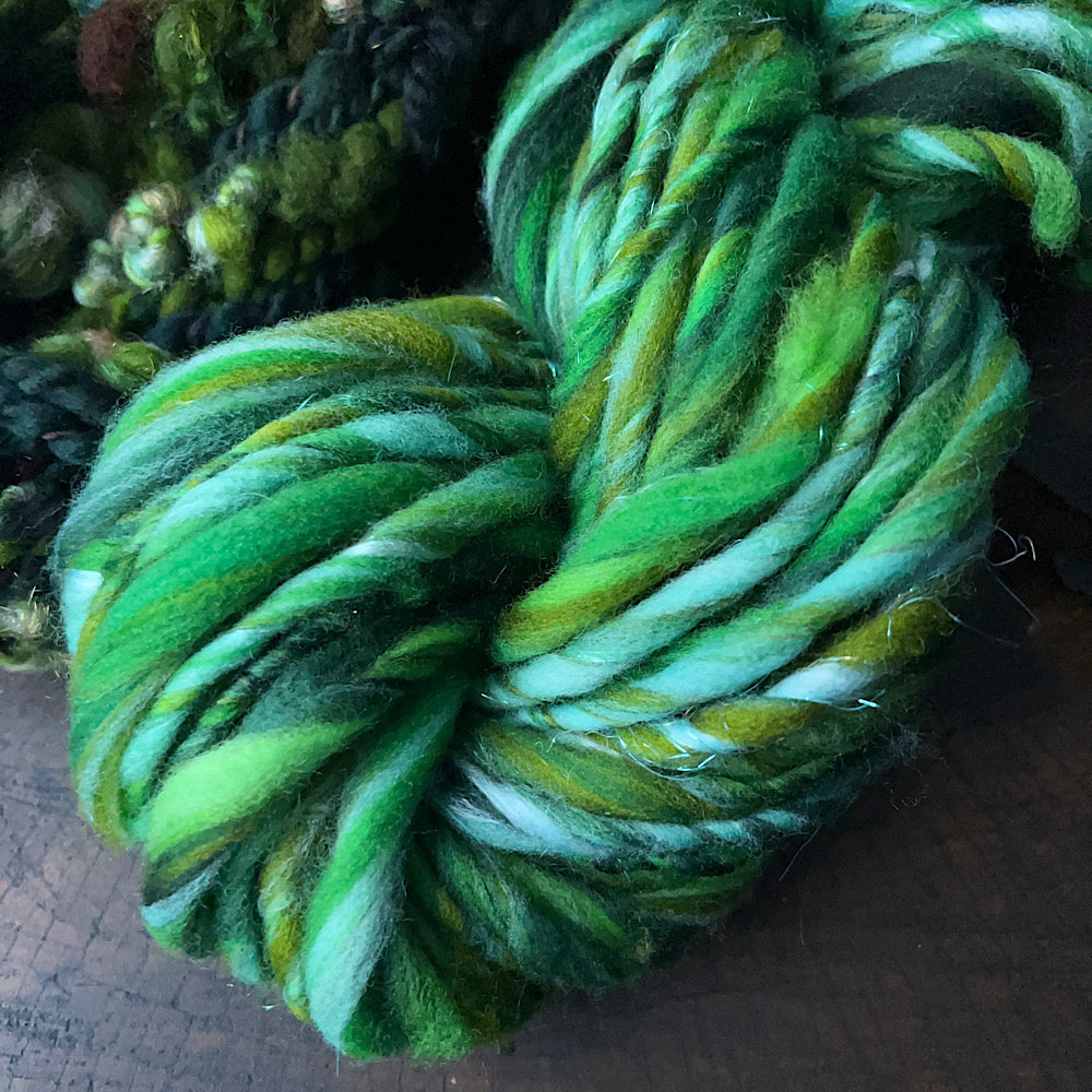 Art yarn trio for weaving 5.5 oz
