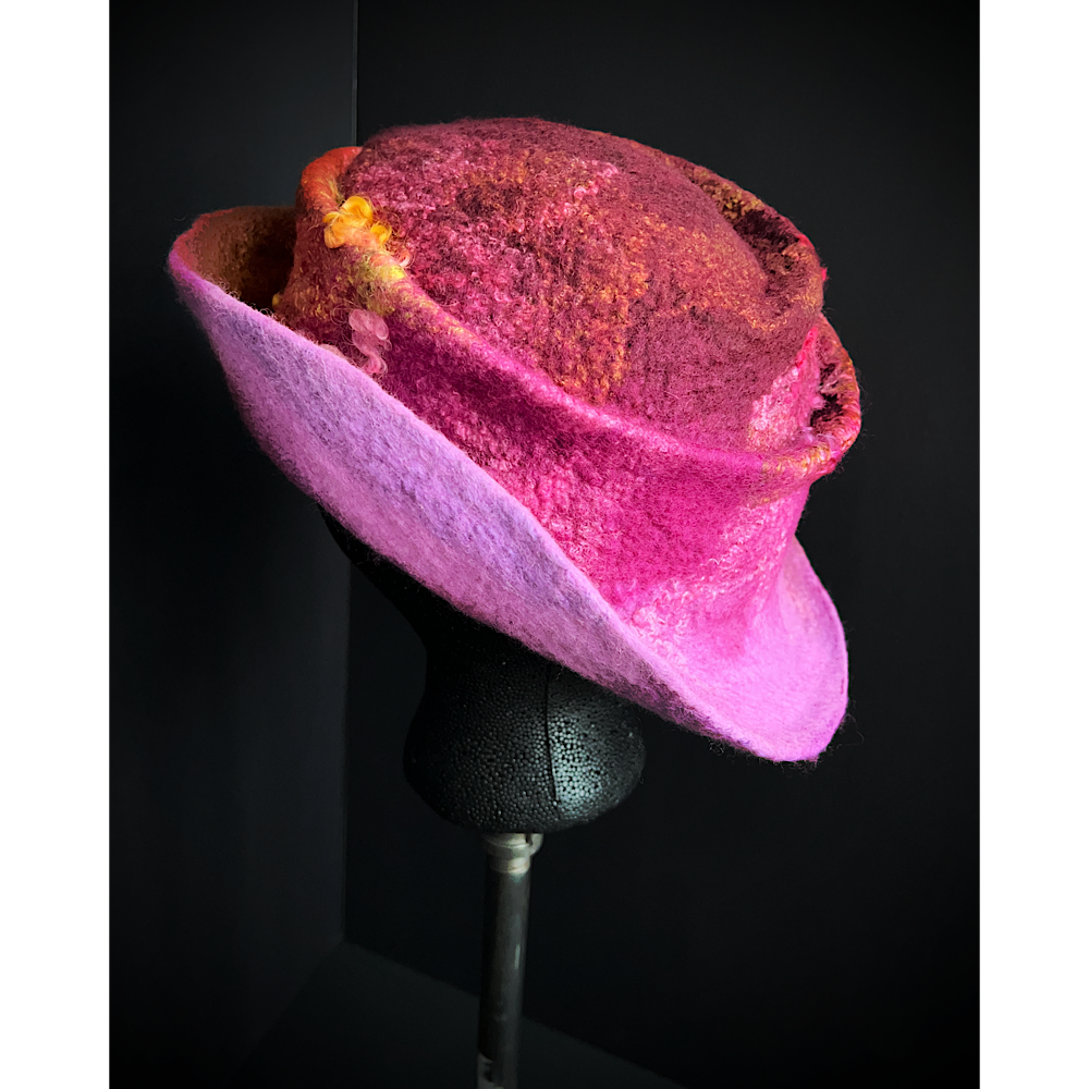 Felted hat- 23 3/4”