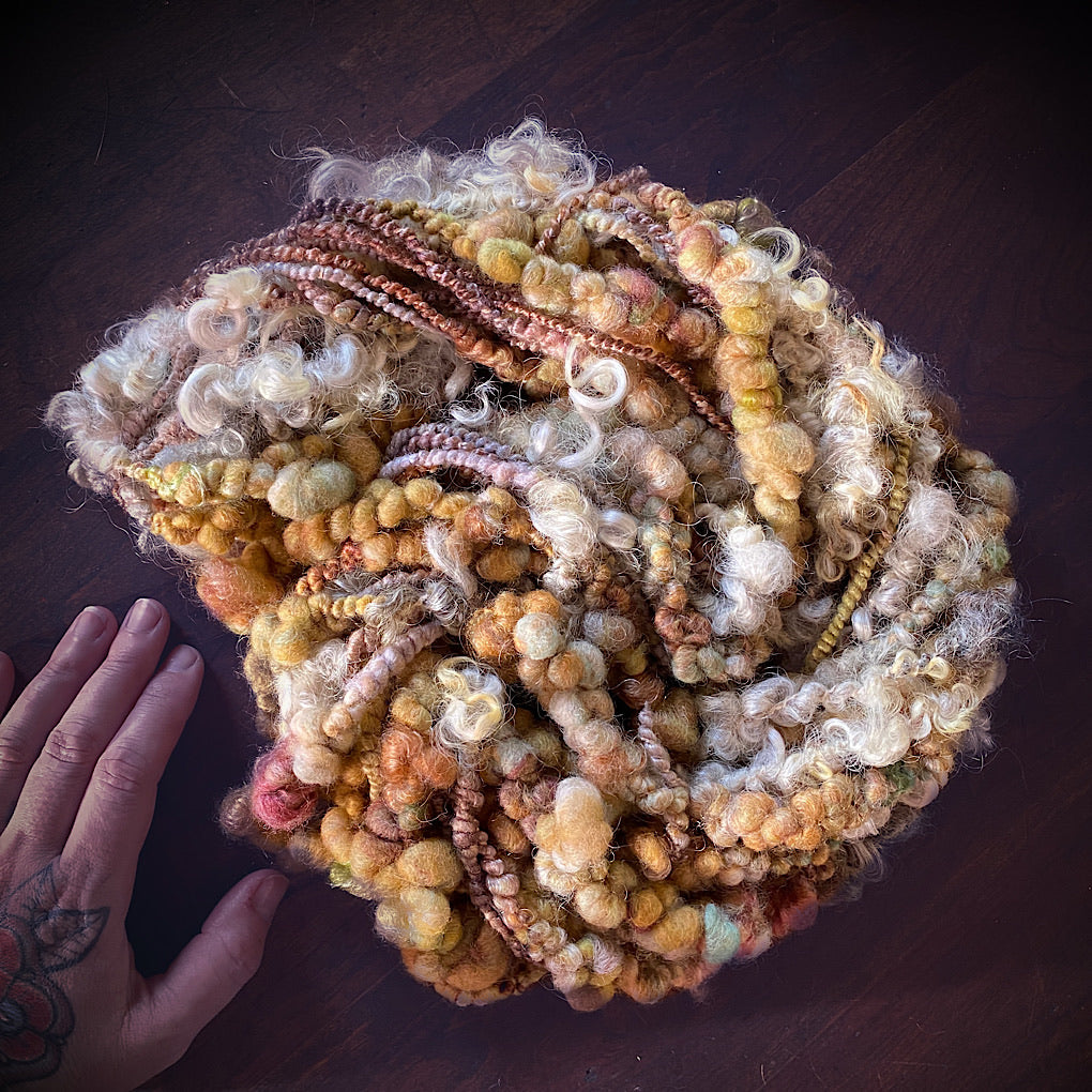 Golden autumn Art yarn