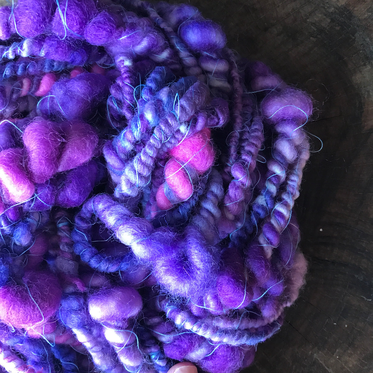 Purple art yarn 100g 13y - Mynoush