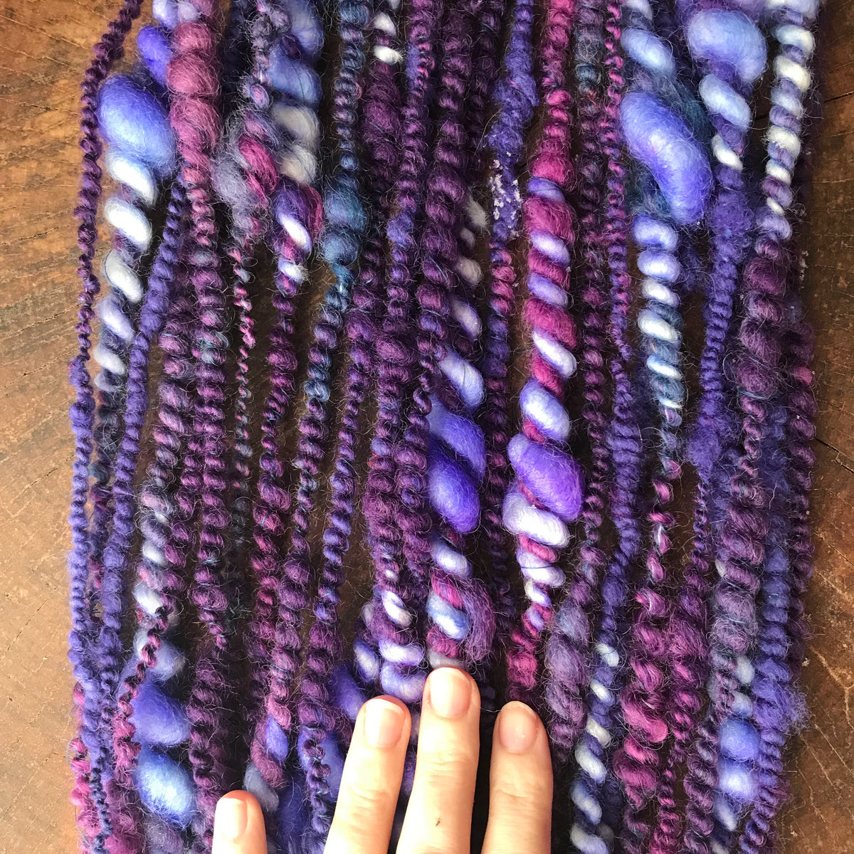 Purple art yarn 100g - Mynoush