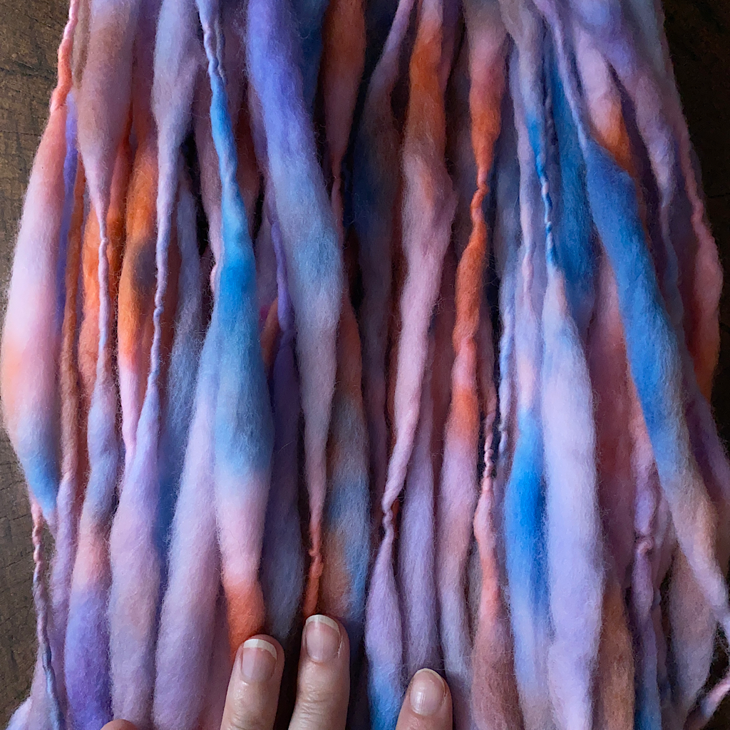 Coucher de soleil merino yarn