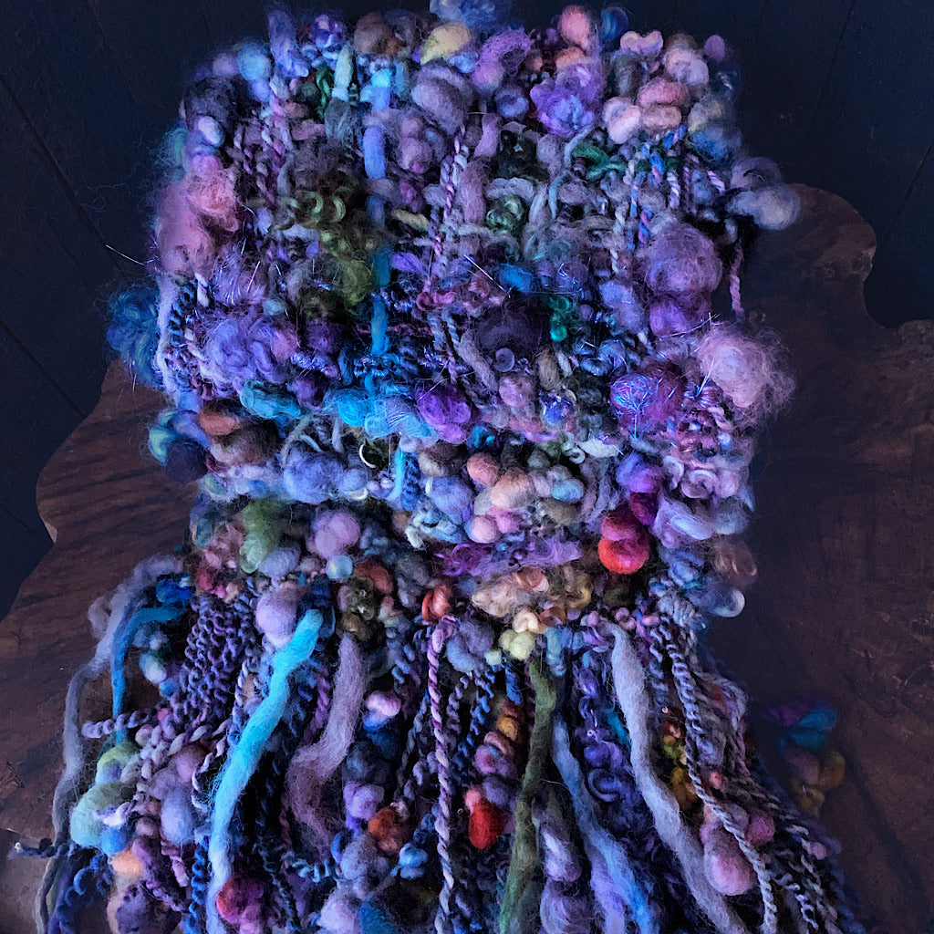 Morticia woven scarf