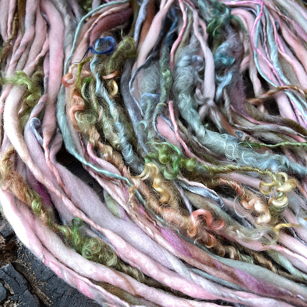 Porcelain garden single art yarn