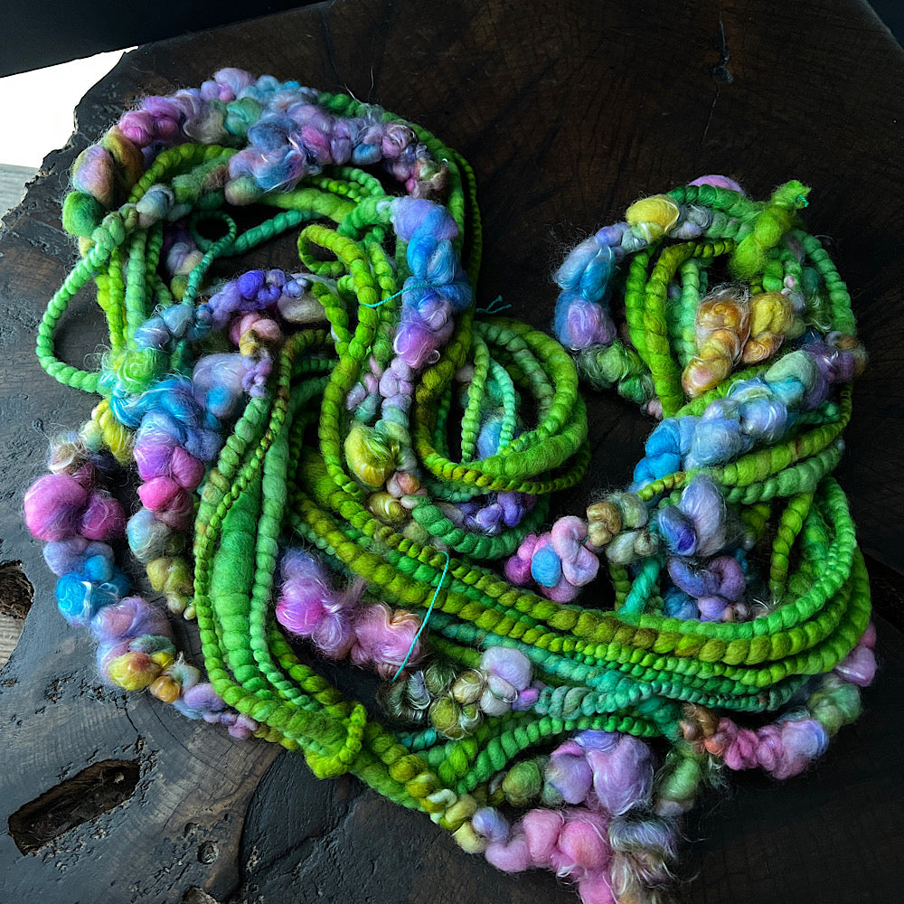 Frog Song - signature art yarn