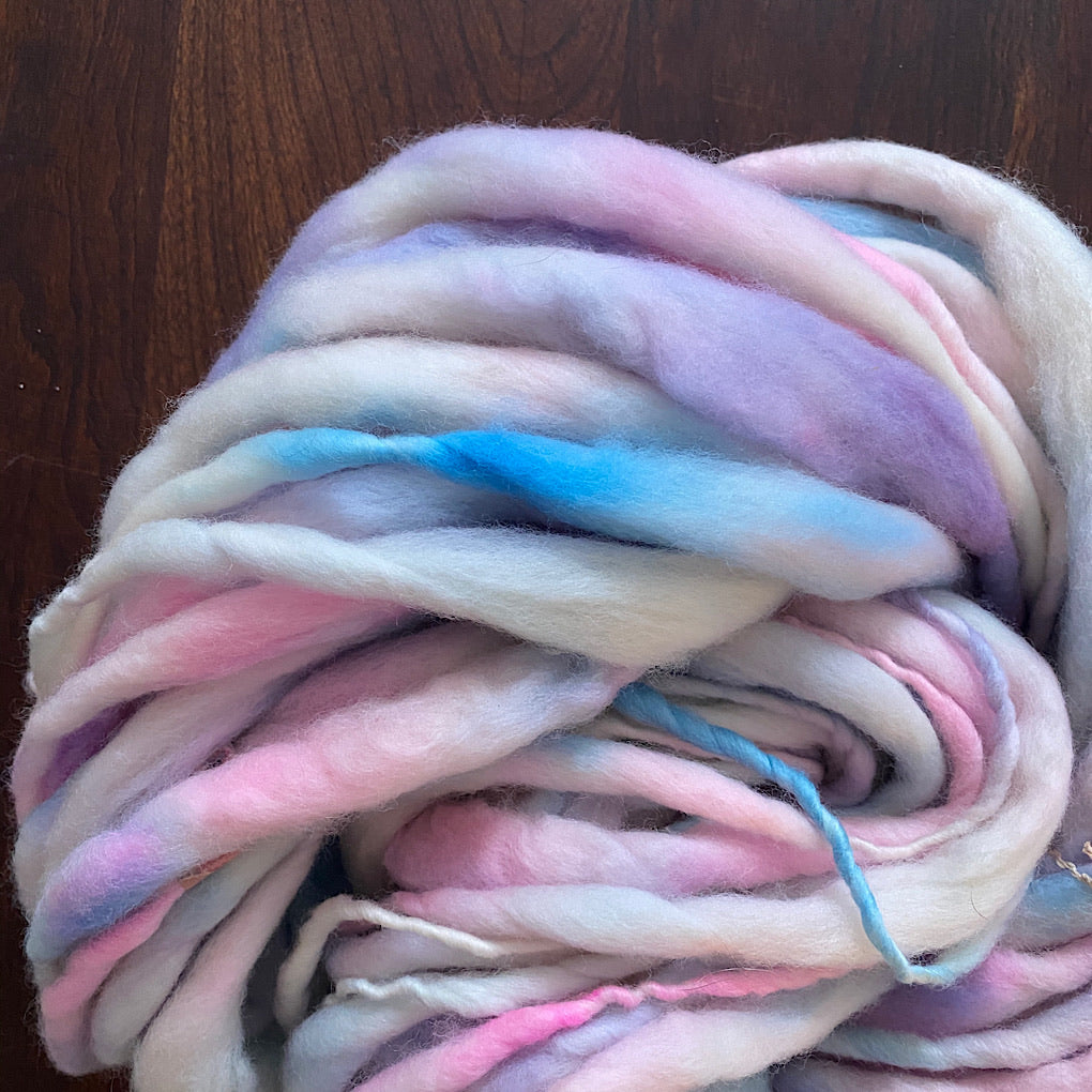 Baby Valentine thick and thin yarn