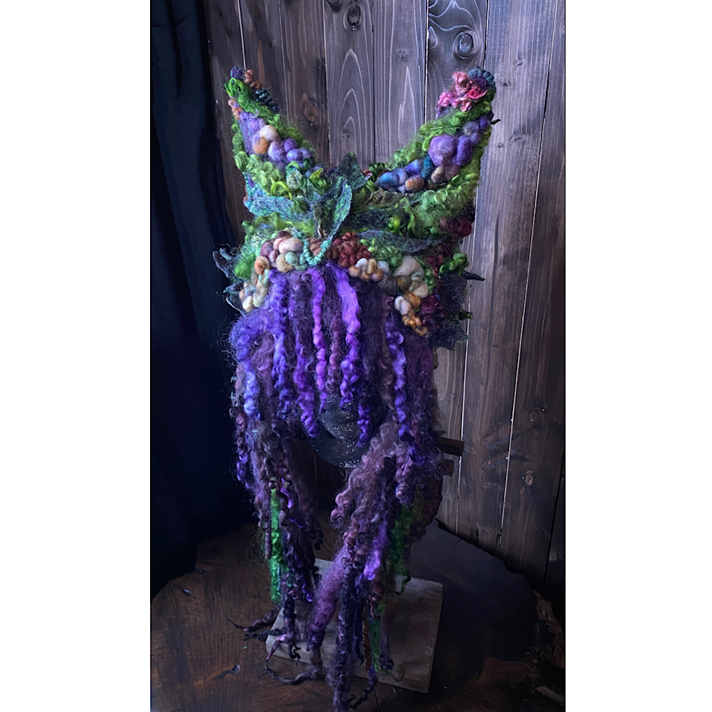 One spell - Felted hood