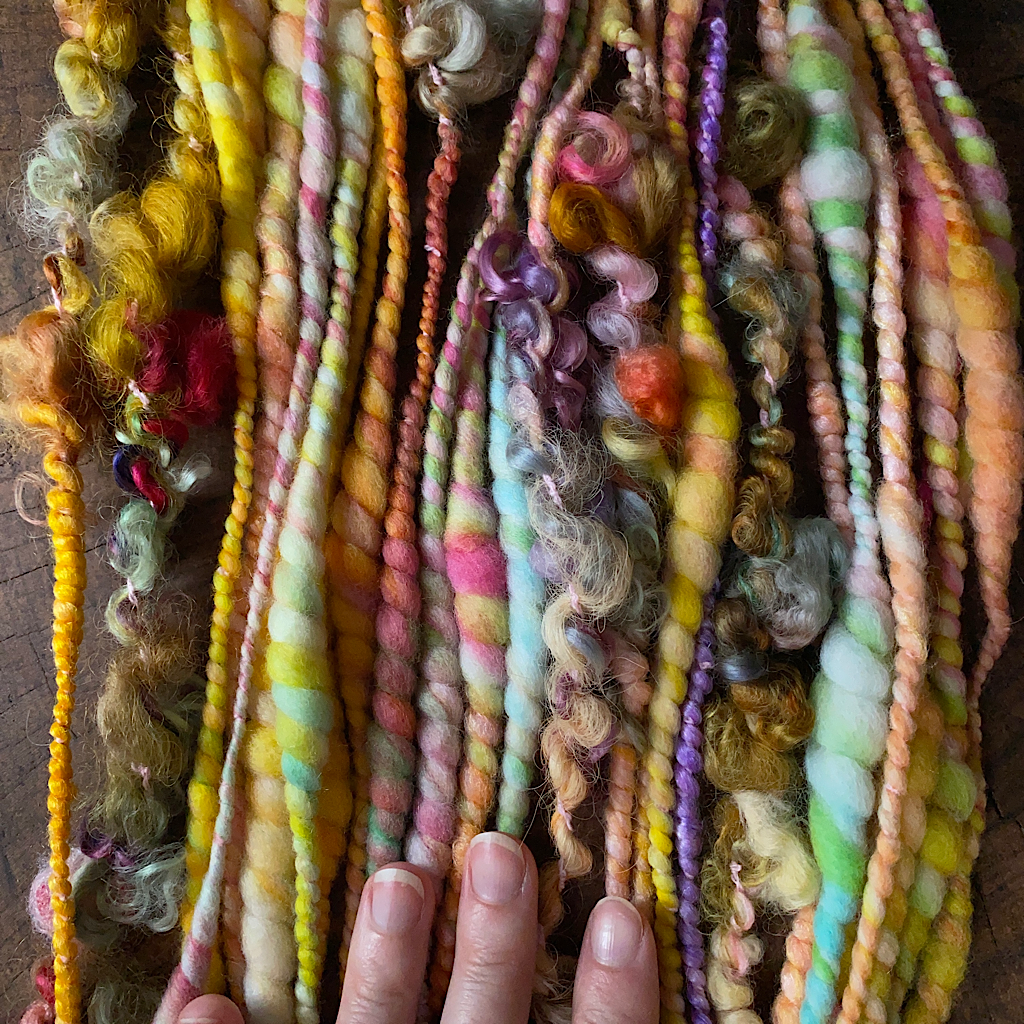 Plein soleil  Art yarn