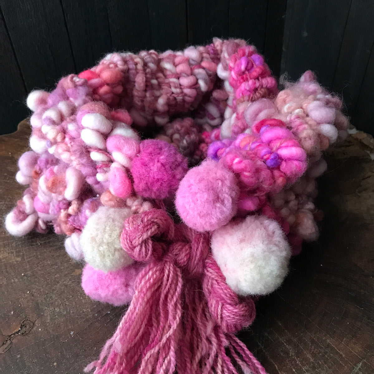 Pink cowl Col rose - Mynoush