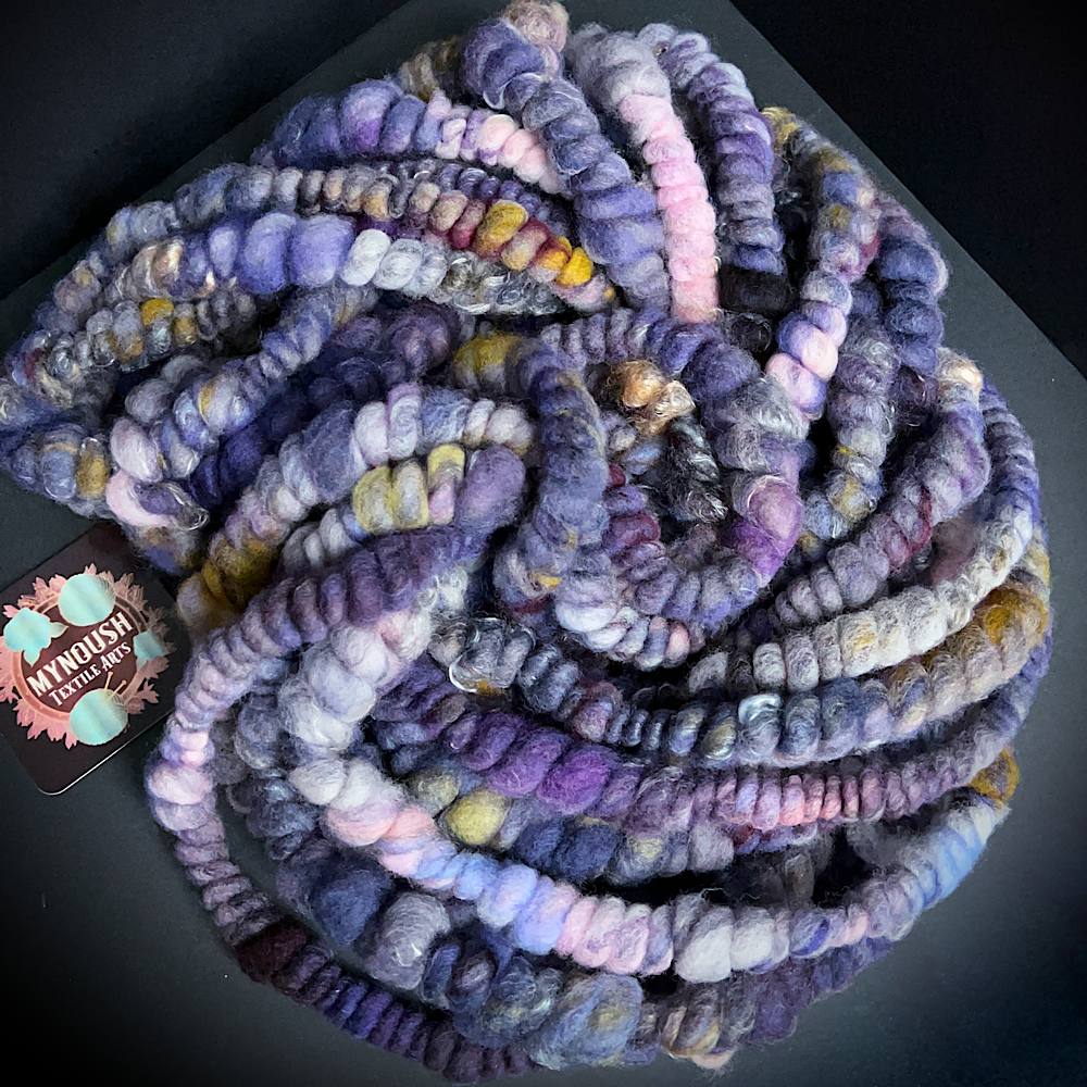 Amethyst art yarn